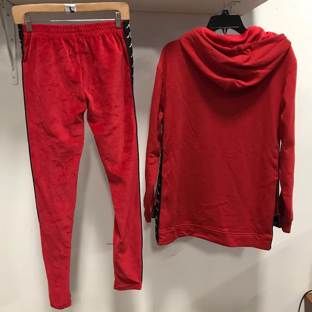 NWT KAPPA 2pc set Trouser & Jacket Pants Hoodie L - Picture 2 of 4